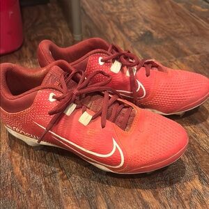 Nike Red Athletic Shoes